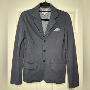 Armani Junior Knit Blazer Navy | Boys 13A / 160cm | Designer Jacket